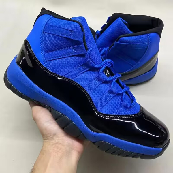 Men's Running weapon Air Jordan 11 Royal/Black Shoes 084 Men's Running weapon Air Jordan 11 Royal/Black Shoes 084